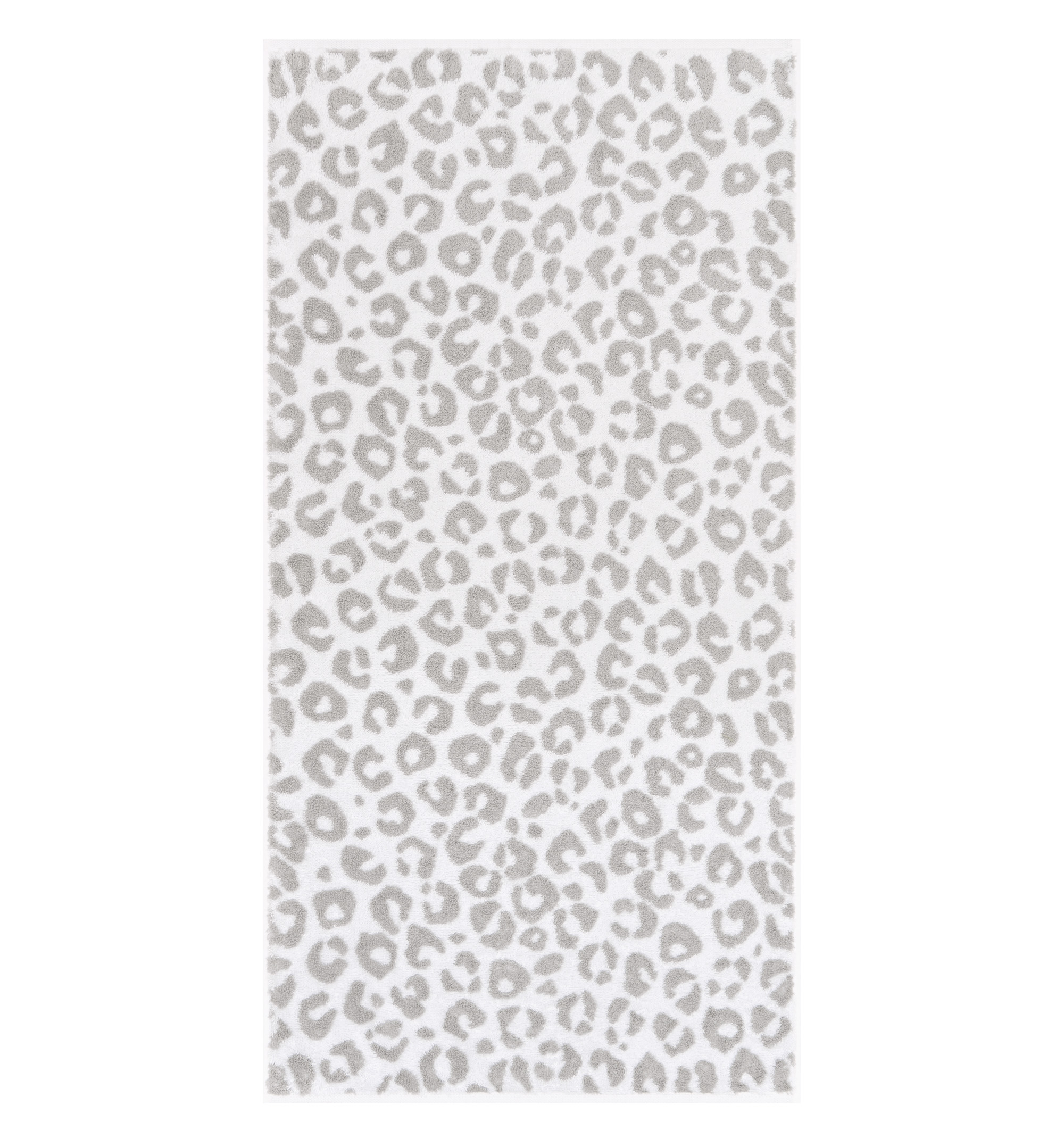 Ručník Two-Tone Leo 540 – platinová, různé velikosti, CAWÖ Velikost: 30x50 cm