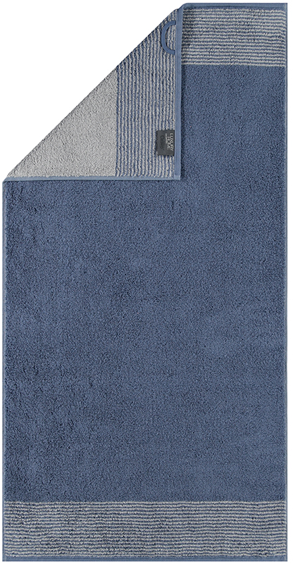 Ručník Luxury Home Two-Tone 590 – noční modrá, různé velikosti, CAWÖ Velikost: 80x150 cm