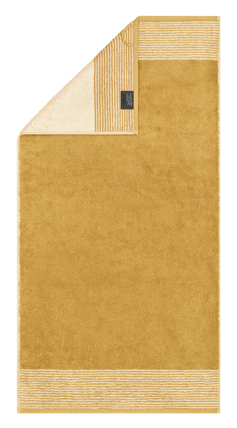Ručník Luxury Home Two-Tone 590 – zlatá, různé velikosti, CAWÖ Velikost: 80x150 cm