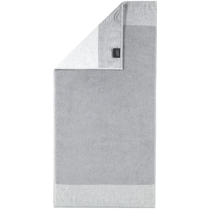 Ručník Luxury Home Two-Tone 590 – platinová, různé velikosti, CAWÖ Velikost: 16x22 cm