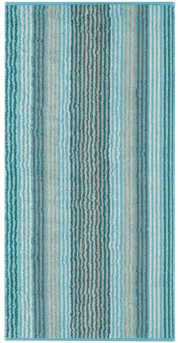 Ručník Unique Streifen 944 – tyrkysová, různé velikosti, CAWÖ Velikost: 50x100 cm