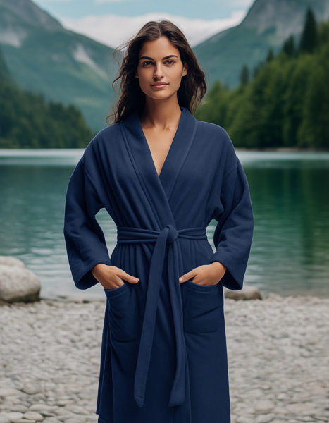 Župan Unisex CASA, 543 tmavě modrá, více velikostí, Framsohn Velikost: M