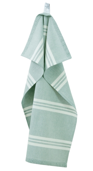 Kuchyňská utěrka MODERN KITCHEN BLOCKSTREIFEN, 007 zelená, 50 × 70 cm, Framsohn