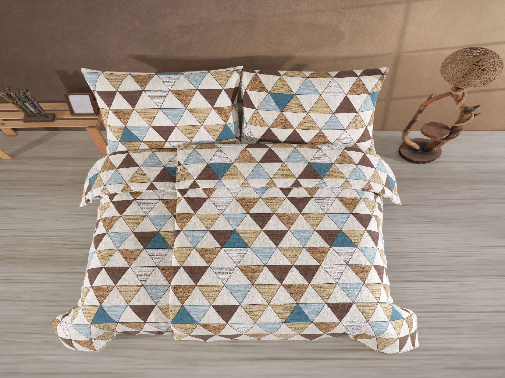 Povlečení francouzské krep 200x200, 70x90 Virginia