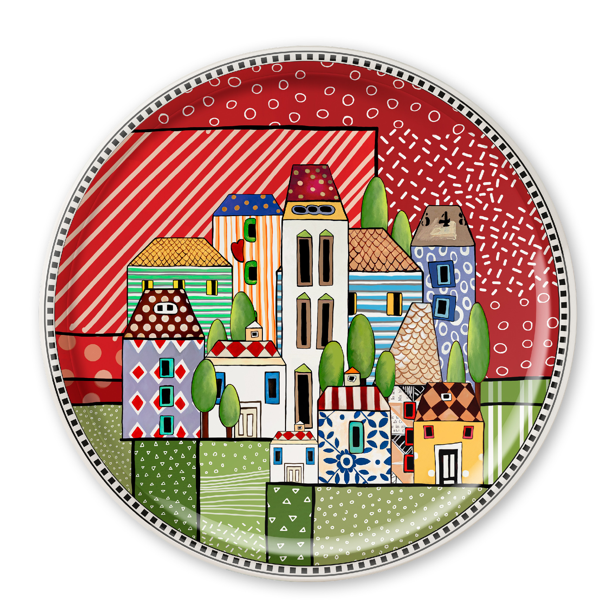 EGAN PAESE MIO Servírovací talíř průměr 30,5 cm