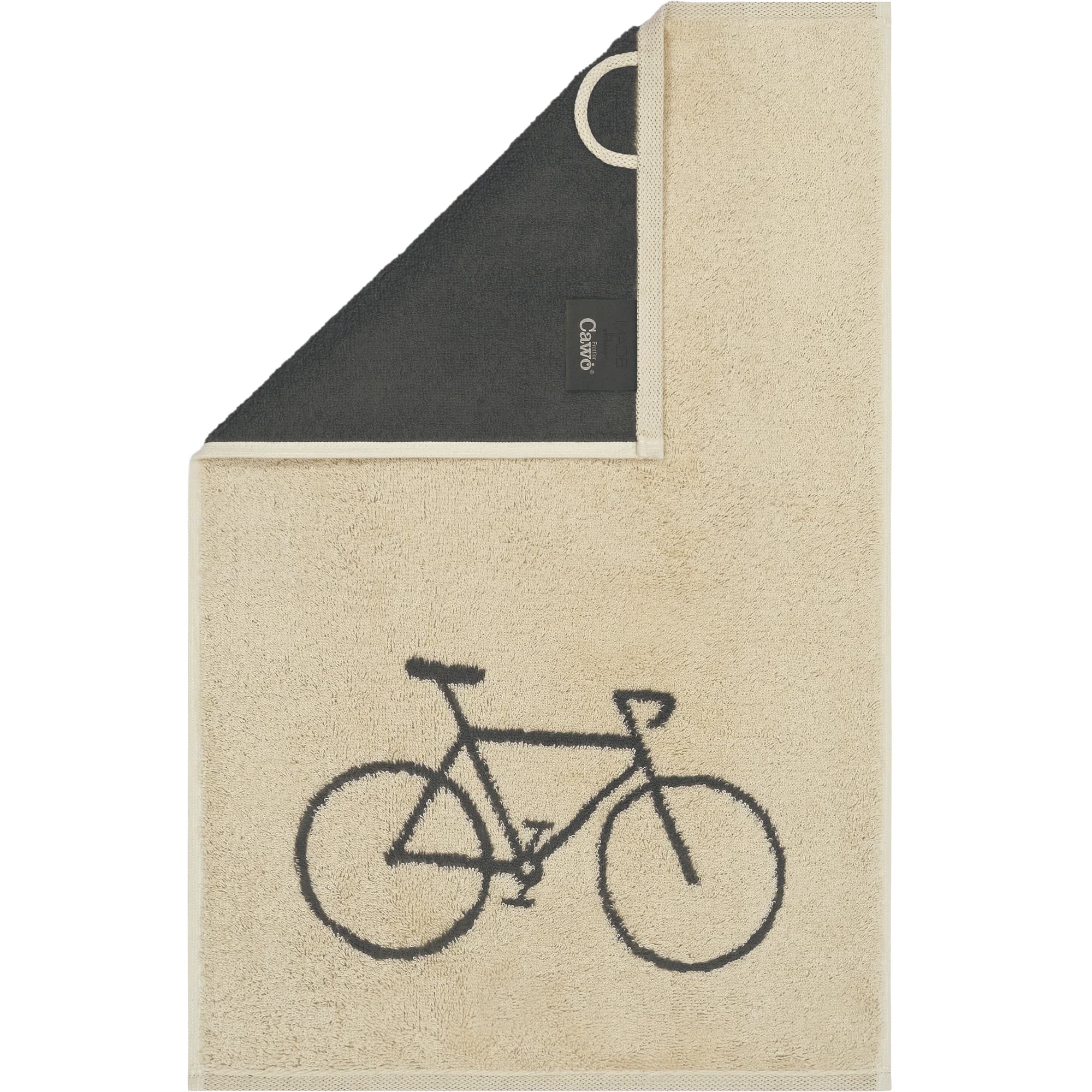 CAWÖ Ručník pro hosty Postcard Towels – Fahrrad, 30 × 50 cm