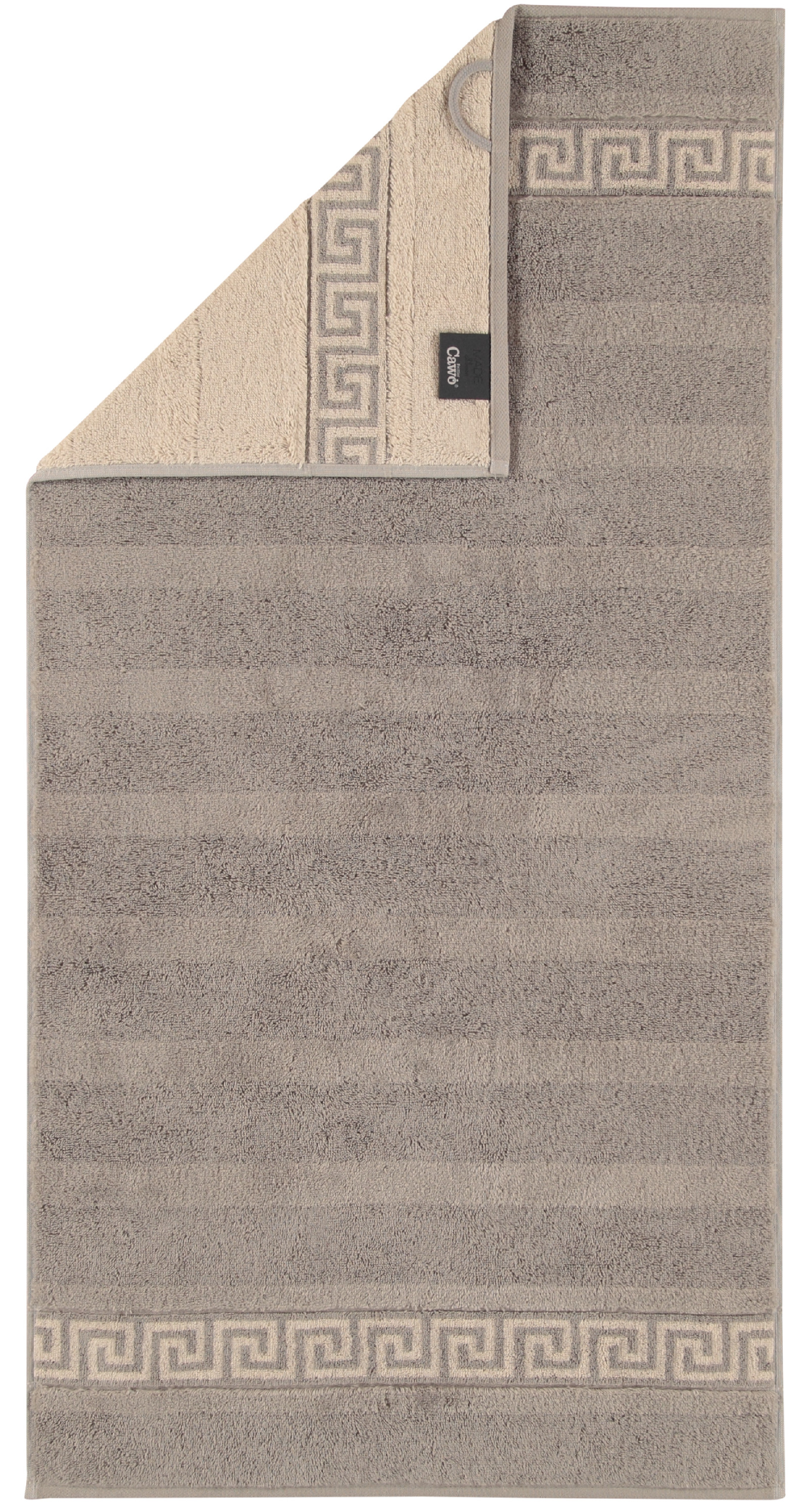 CAWÖ Noblesse Duo Wendetuch 1003 Ručník různé velikosti grafitová Velikost: 16x22 cm