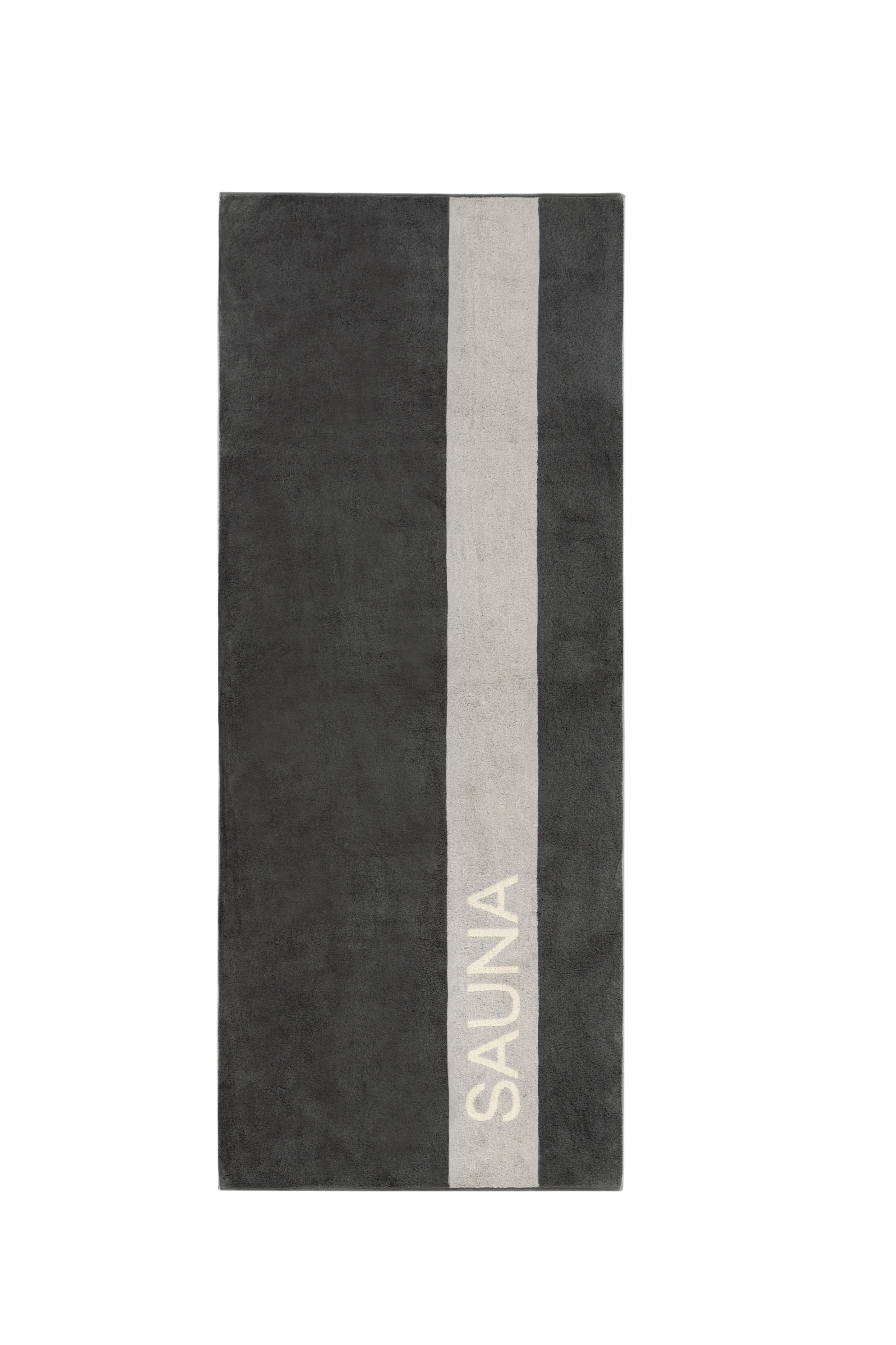 CAWÖ Sauna Men 6238 Sauna osuška 80x200 cm antracit