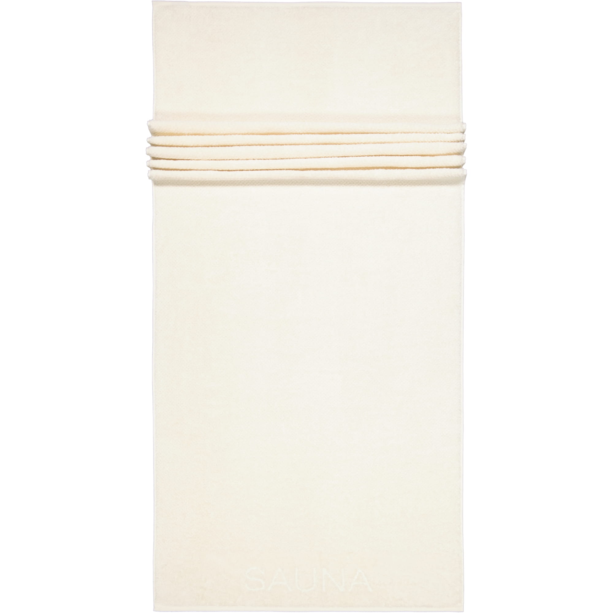 CAWÖ Pure Sauna Uni 6501 Sauna osuška 80x200 cm přírodní