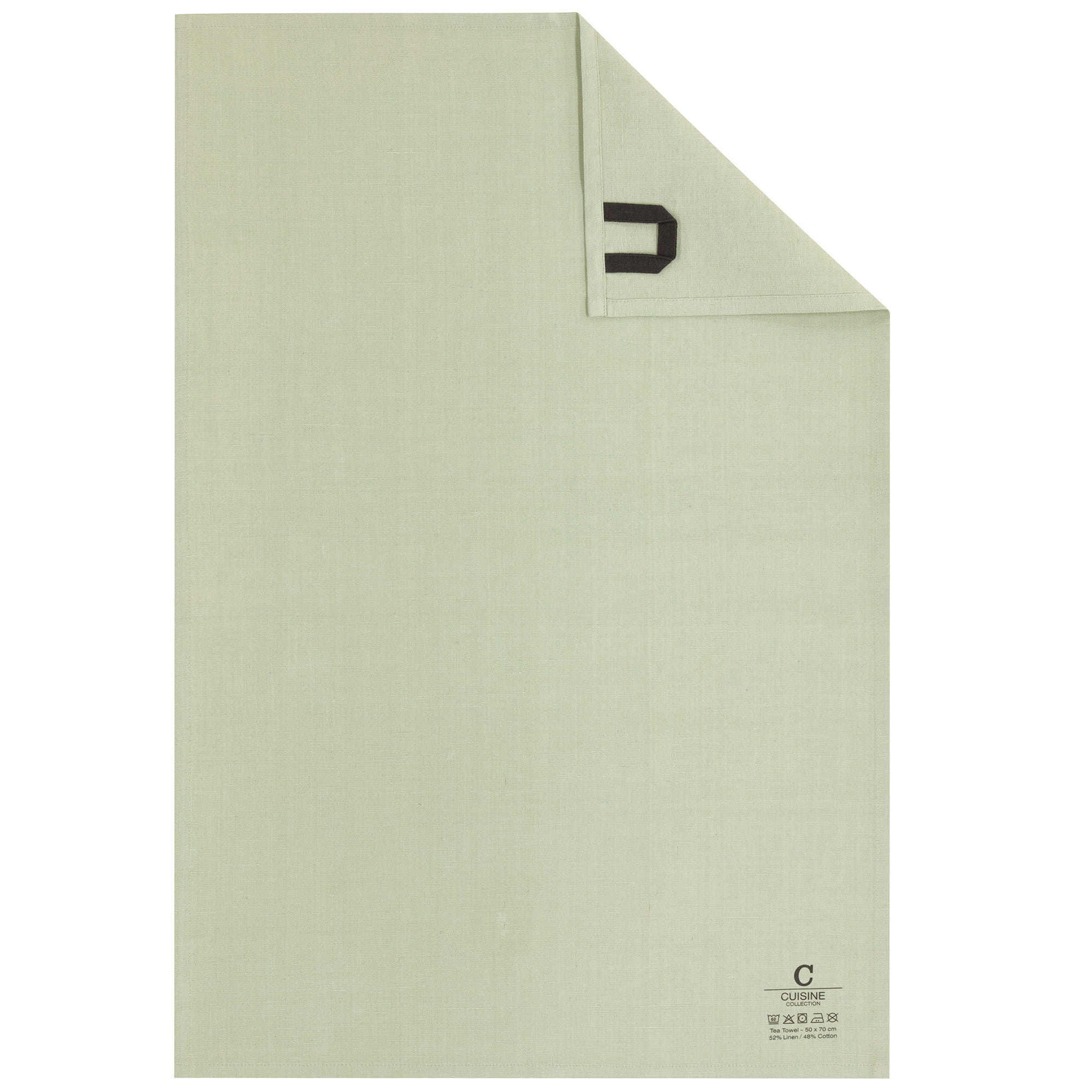 CAWÖ Nature Uni 531 Kuchyňská utěrka 50x70 cm wasabi