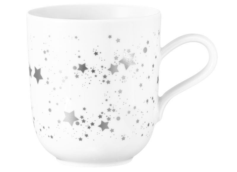 Hrnek 0.40 ltr LIBERTY, stříbrná, Seltmann Weiden