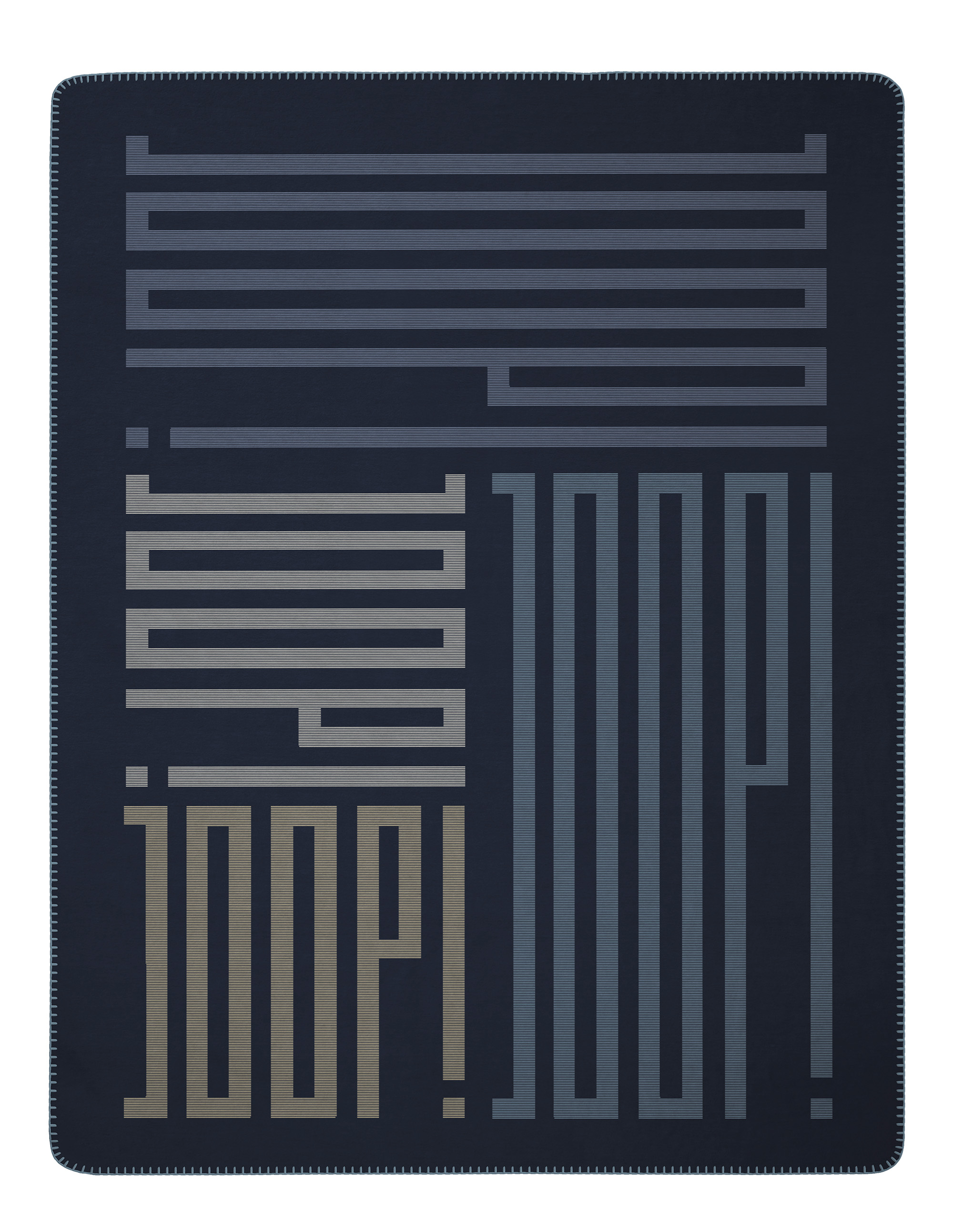 JOOP JOOP! Bars Deka 150 x 200 cm Navy