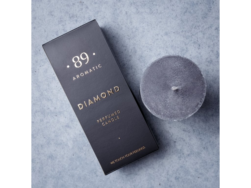 Aromatic89 Luxusní kulatá aromatická svíčka mini Barva: Světlá, Velikost: Mini, Vůně: By Design