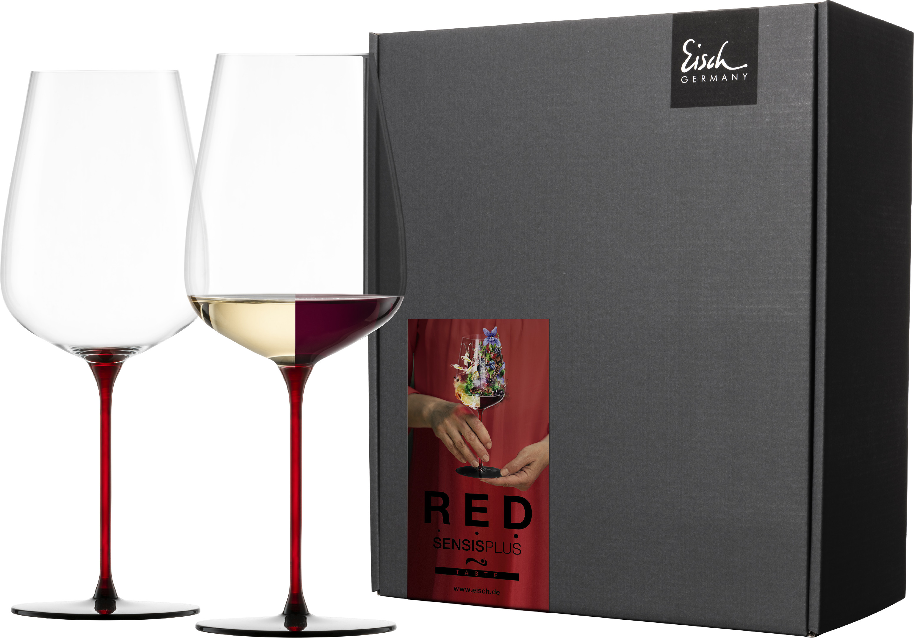 Eisch RED SENSISPLUS Sada 2 sklenic na plná vína
