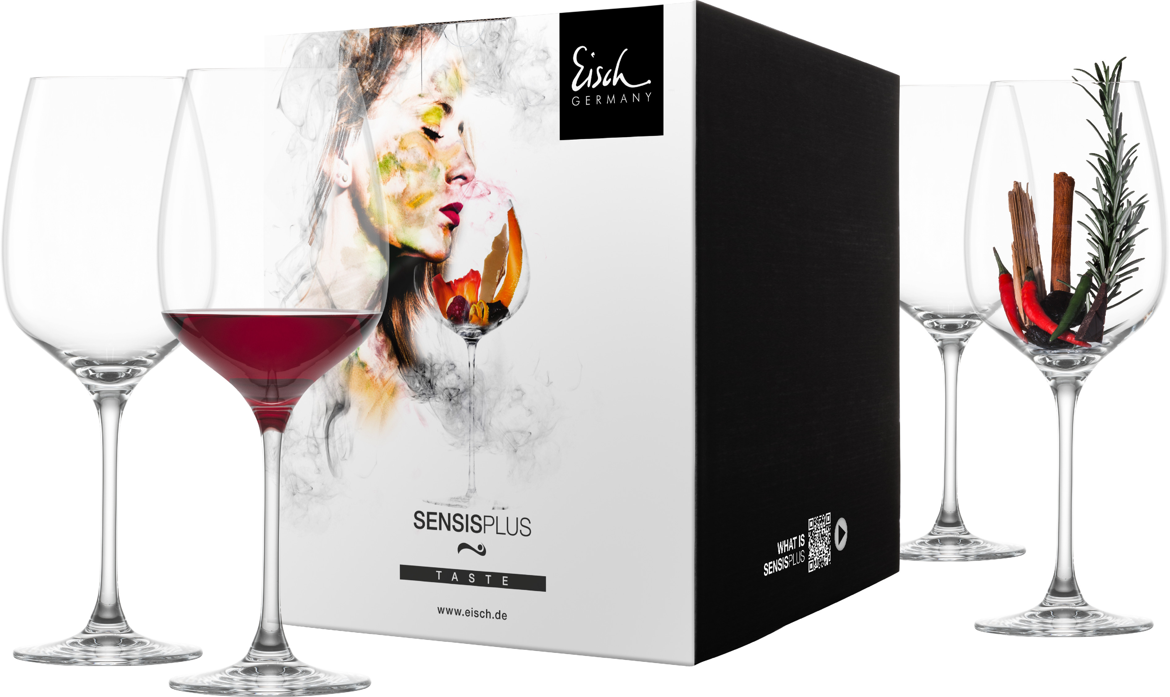 Eisch SUPERIOR SENSISPLUS Sada 4 sklenic na bordeaux