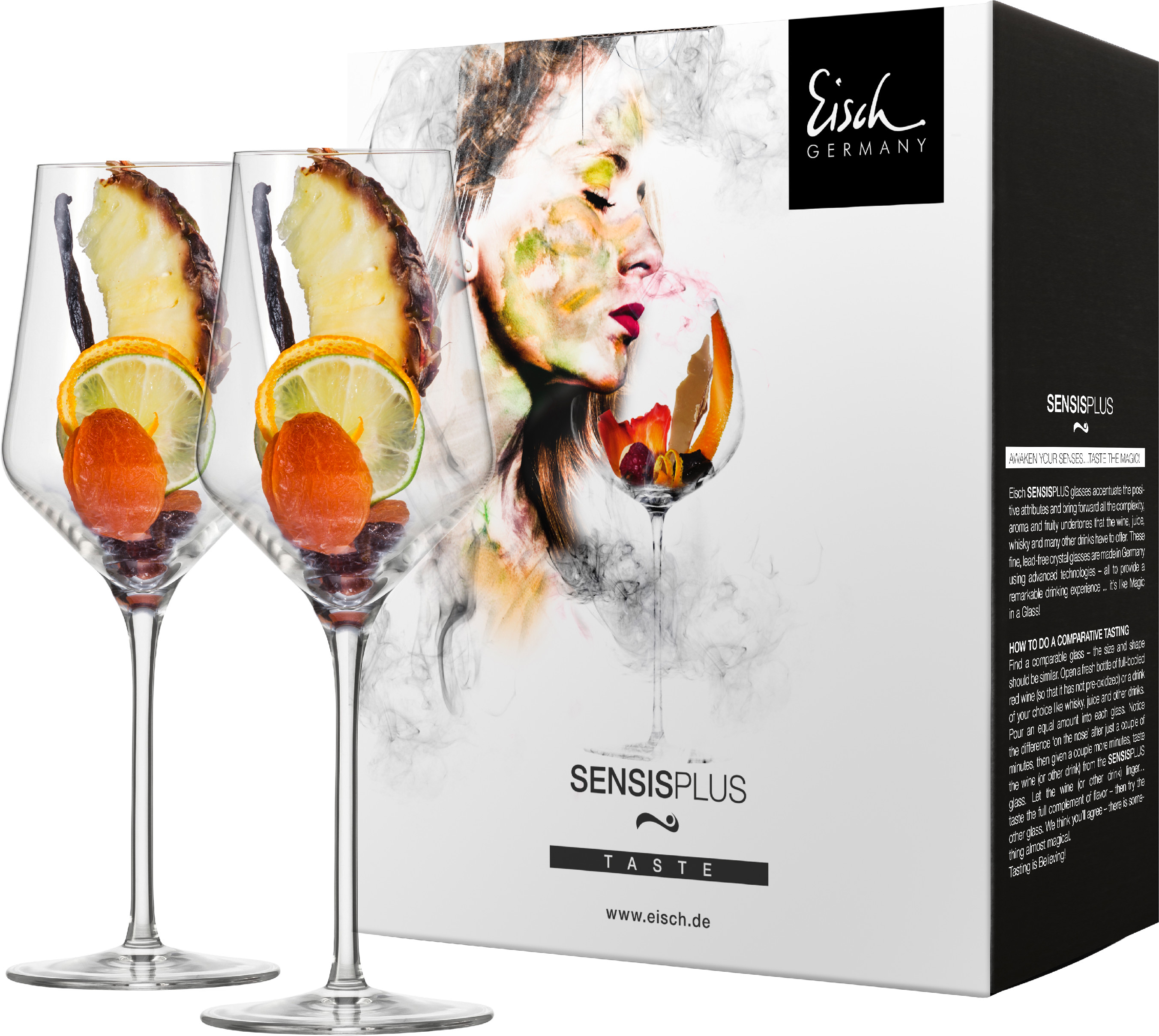 Eisch SKY SENSISPLUS Sada 2 sklenic na bílé víno