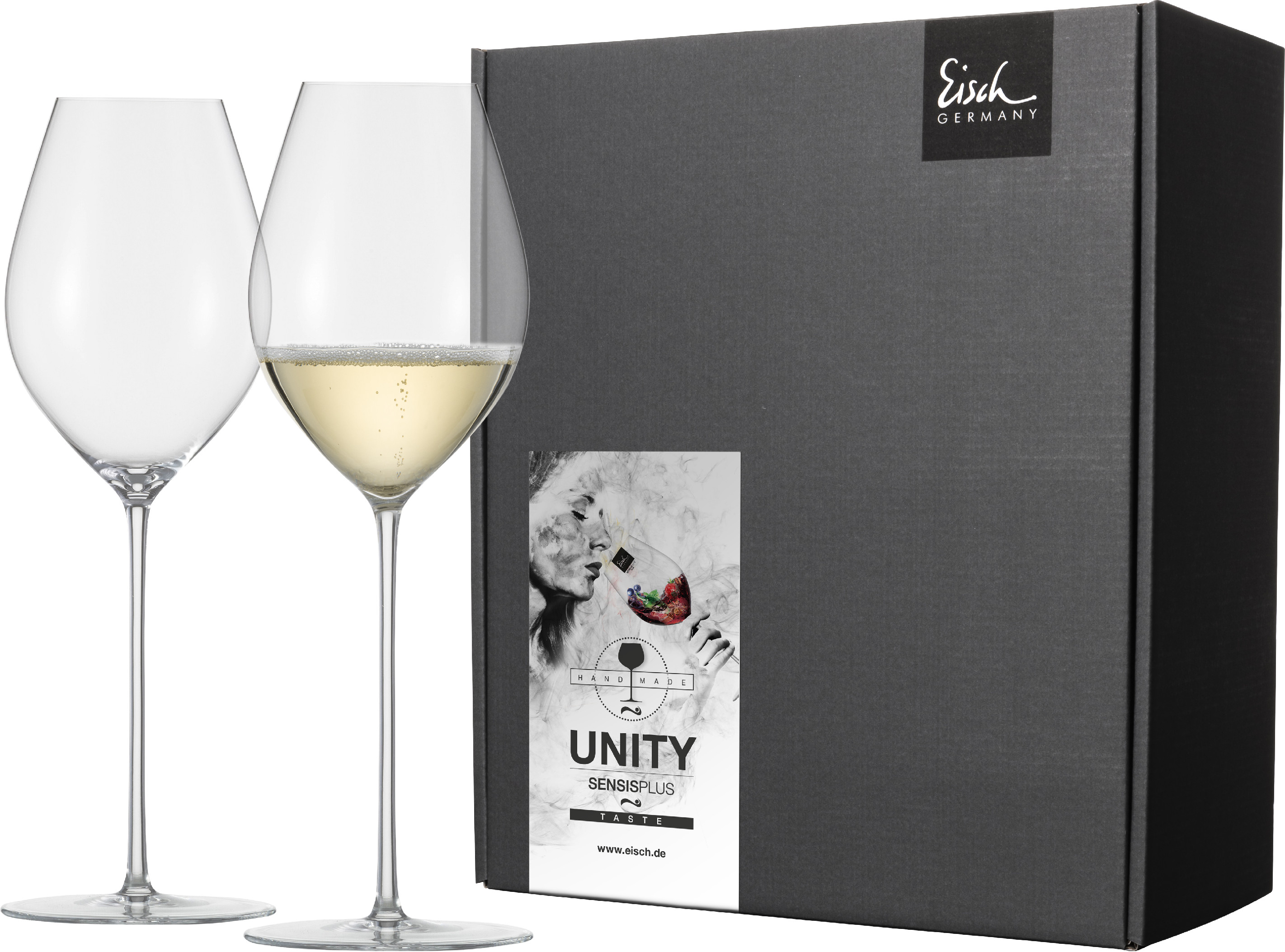 Eisch UNITY SENSISPLUS Sada 2 sklenic na šampaňské