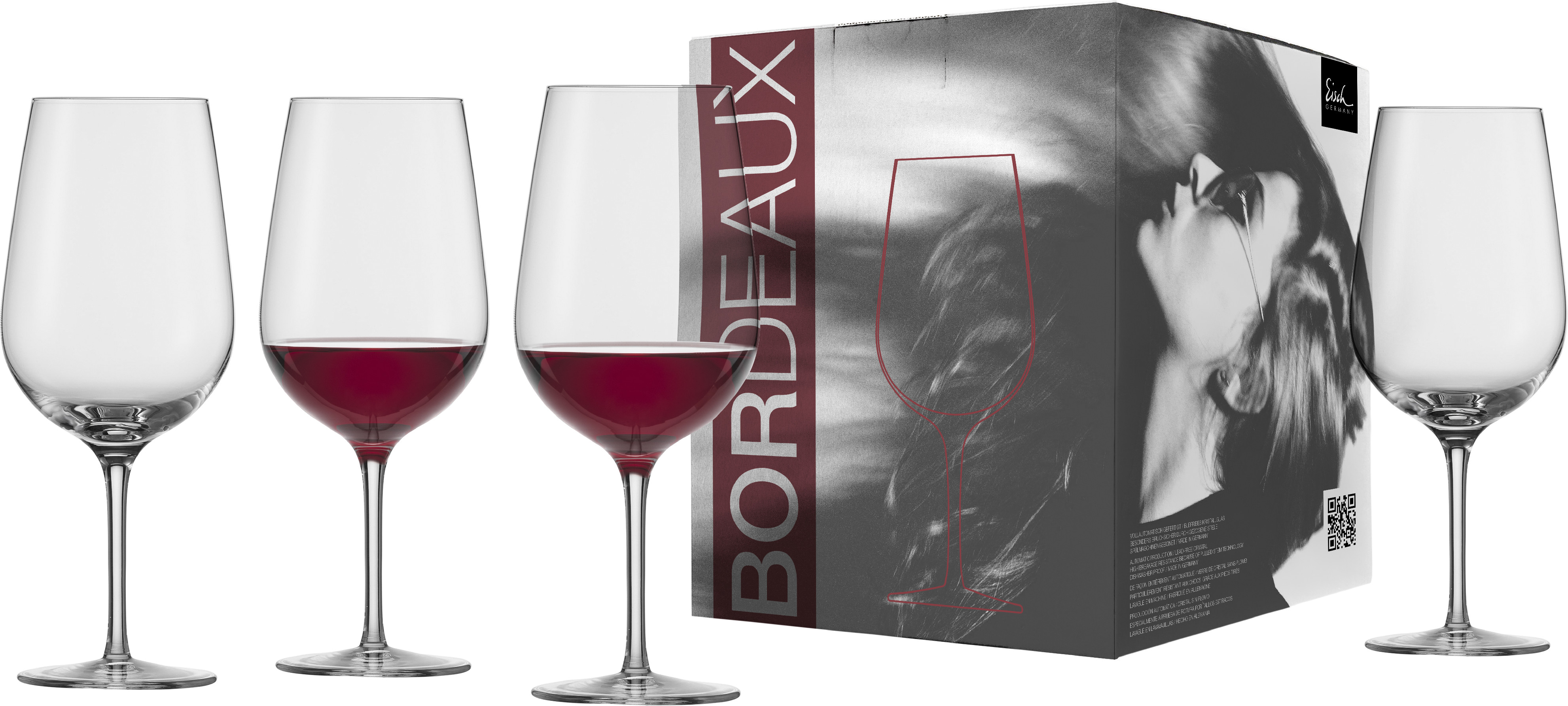 Eisch VINEZZA Sada 4 sklenic na bordeaux