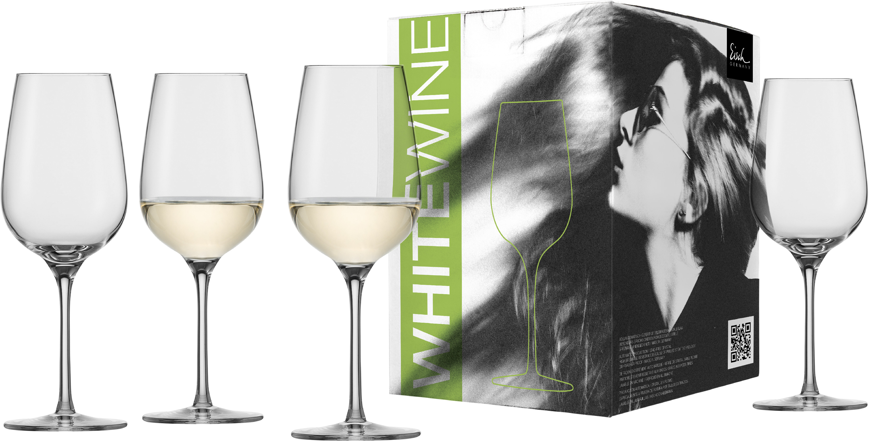 Eisch VINEZZA Sada 4 sklenic na bílé víno
