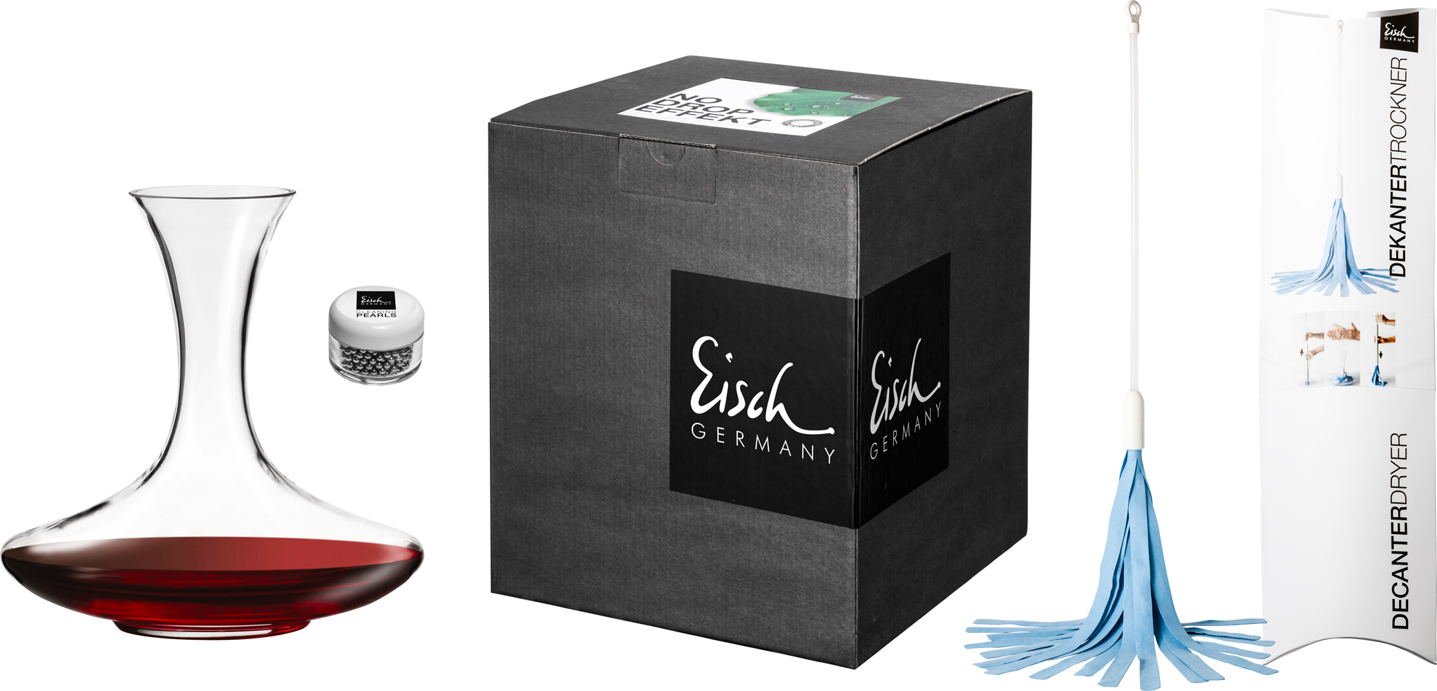 Eisch DECANTERS NO DROP Dekantér dárkový set