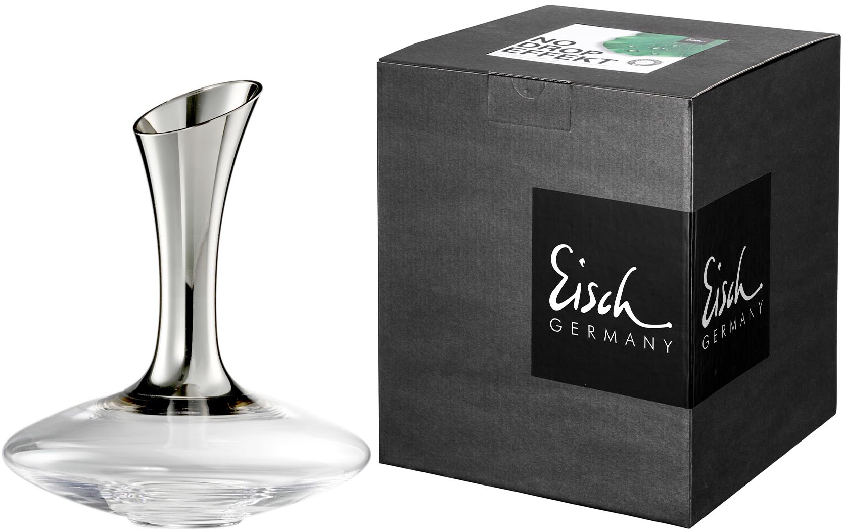 Eisch DECANTERS NO DROP Dekantér platina