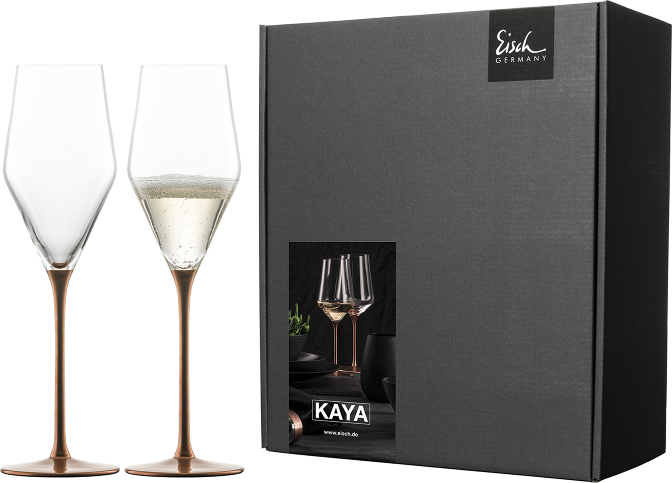 Eisch KAYA Sada 2 sklenic na šampaňské
