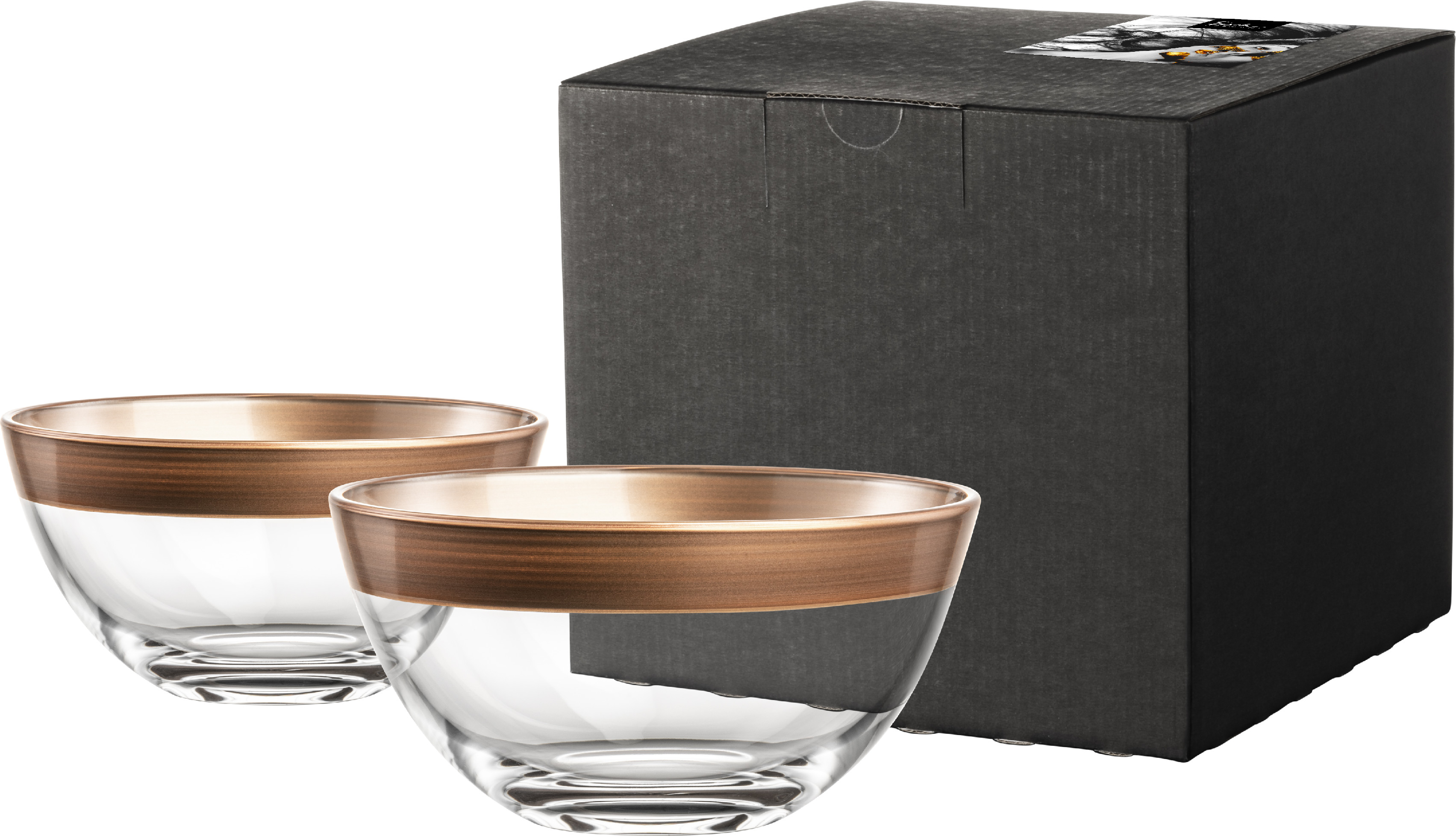 Eisch KAYA COPPER Sada 2 misek 14 cm