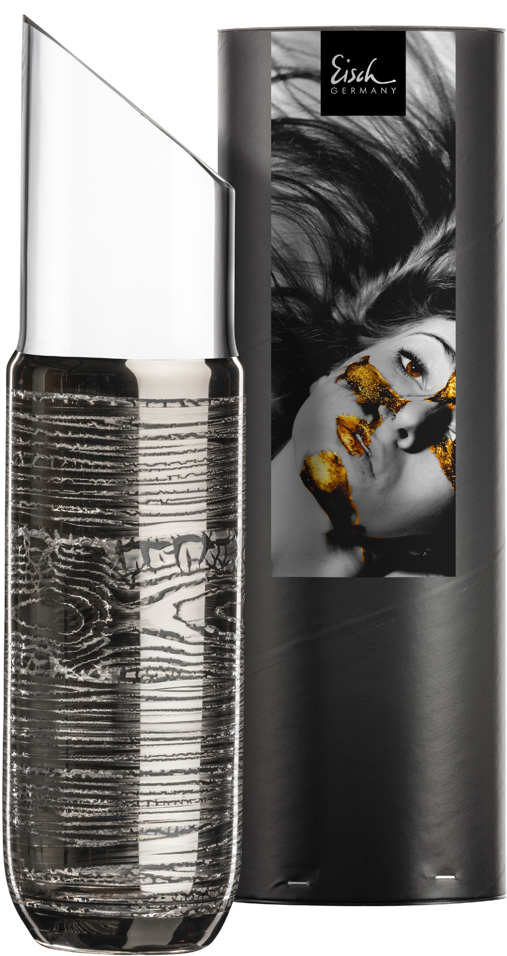 Eisch GOLDLEAF Karafa platinová