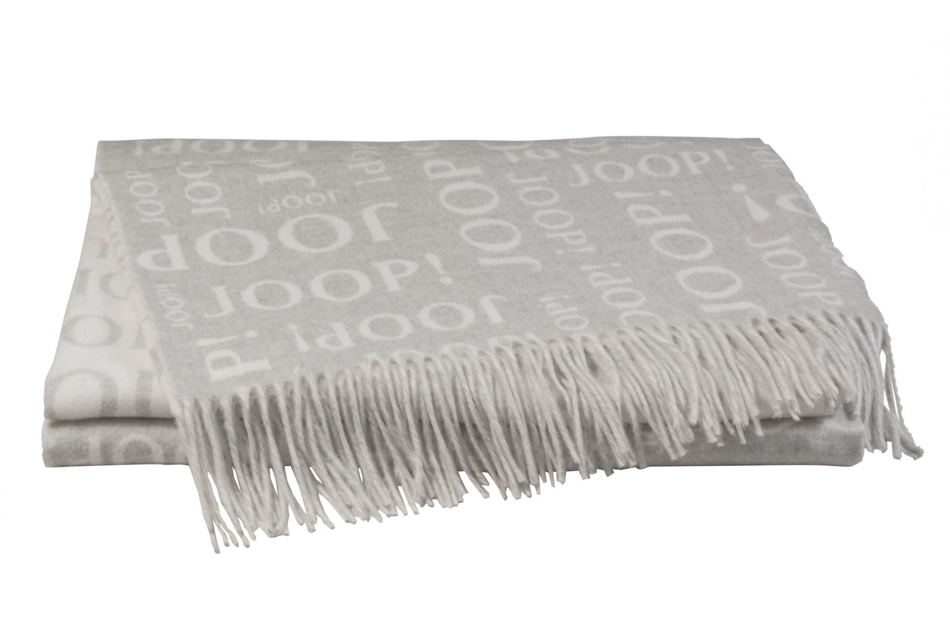 Biederlack JOOP! Fine Repeat Silber pléd 150 x 200 cm