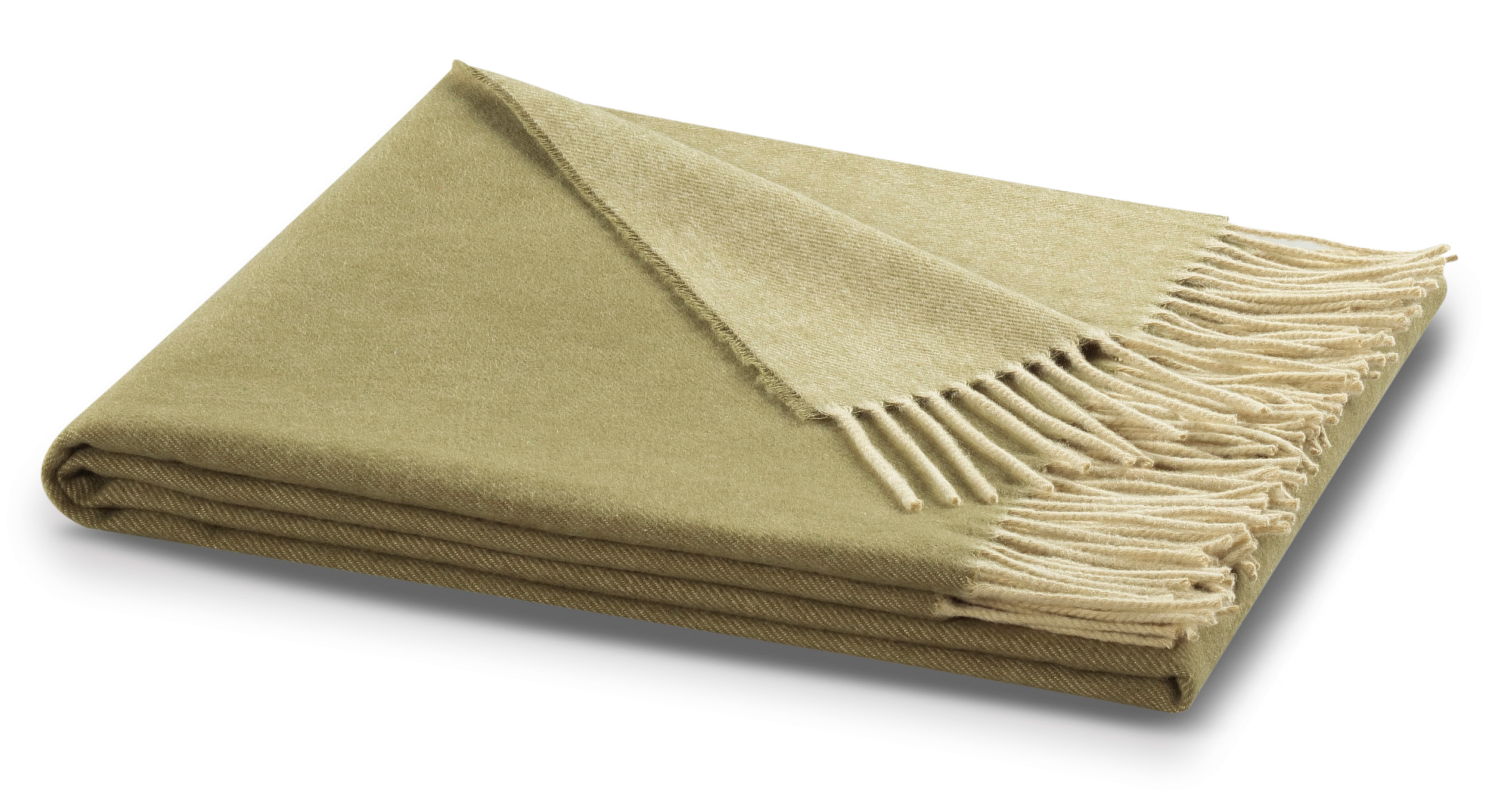 Biederlack Modern Classics Olive pléd 130 x 170 cm