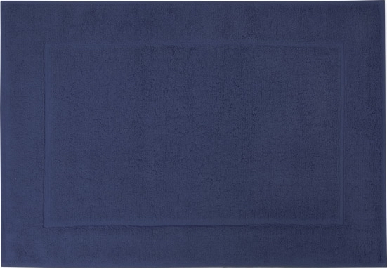 Koupelnová předložka bez poutka BASIC, 543 modrá, Framsohn Výška cm: 120, Šířka cm: 67