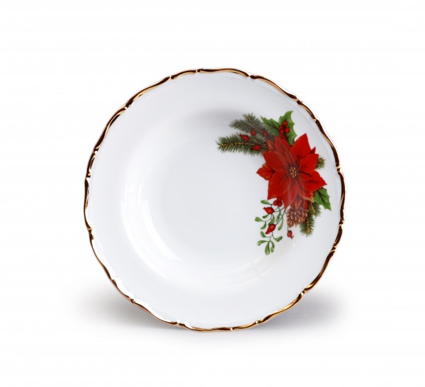Thun Vánoční hvězda hluboký talíř