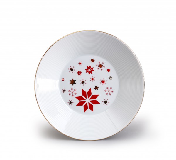 Thun Červená hvězda talíř hluboký