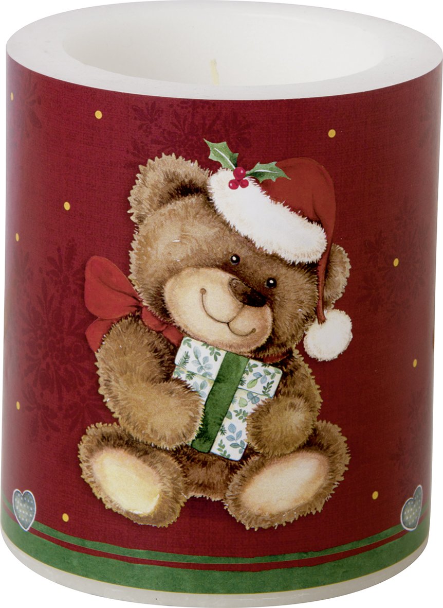 IHR FESTIVE TREE cream svíčka