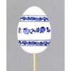 Český porcelán Cibulák Velikonoční ozdoba - vajíčko / zápich