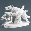 Aelteste Volkstedter Porcelánová soška Divocí psi