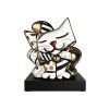Goebel Romero Britto Golden Cat Socha