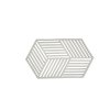 Zone Denmark Silikonová podložka pod horké Hexagon Warm Grey 24 cm