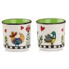 Egan Cocoricò Sada 2 mini hrnků 90 ml zelená