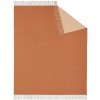 Biederlack Oranžový kašmírový pléd 130 x 170 cm