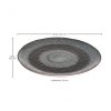 165305 1 leonardo matera keramicky talir 23 cm antracit