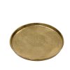 Dekorativní podnos, 35x2,5 cm, zlatý, Kaeming