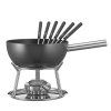 Fondue sada ALUMINIM INDUKTION černá 23 cm, Spring