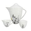 23831 3 set na caj garden porcelanovy konvice objem 1 6 l cukrenka objem 150 ml mlecenka objem 150 ml