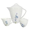 23834 set na caj pomnenka porcelanovy konvice objem 1 6 l cukrenka objem 150 ml mlecenka objem 150 ml