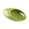 1237 4 designova porcelanova misa bean zelena