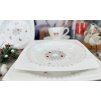 22443 12 slavnostni stul s porcelanovou sadou koleda 2025 ktera zahrnuje hluboky talir s motivem vanocniho vence