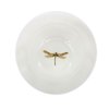 25520 1 porcelanova miska croft vazka 16 cm zelena hneda porcelanova miska s elegantnim dekorem zelenych listku a jemnym motivem vazky uvnitr pro dokonaly vizualni efekt
