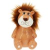 26207 oranzovy lev s vyraznou hunatou hrivou pokladnicka pro deti i dospele ktera ozdobi kazdy interier