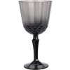 26078 elegantni sklenice na vino z kolekce shade sede tonovane sklo s reliefni strukturou objem 310 ml vyska 18 6 cm